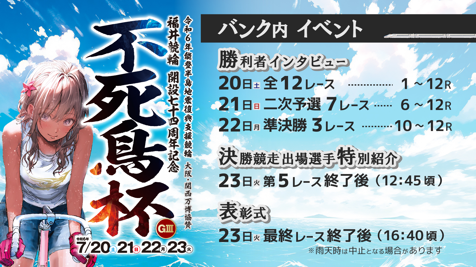 勝利者インタビュー