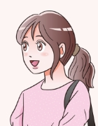 福井サクラのイラスト