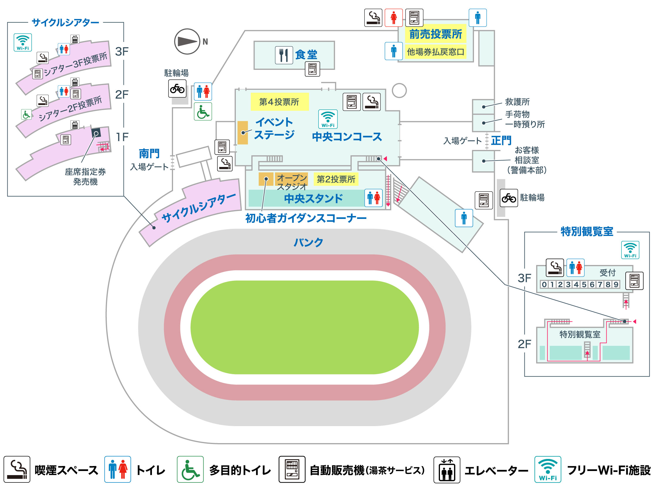 場内マップ