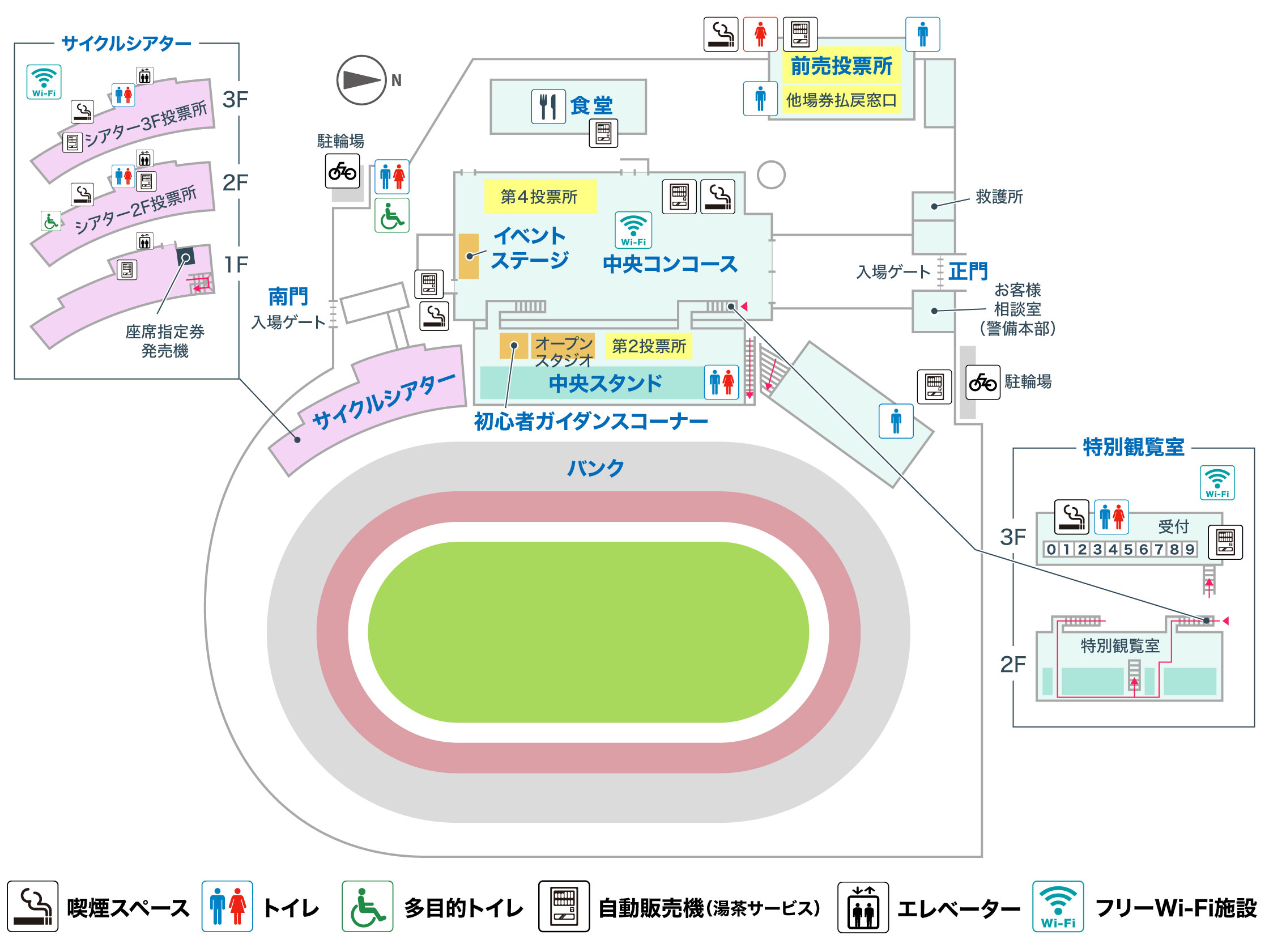 場内マップ