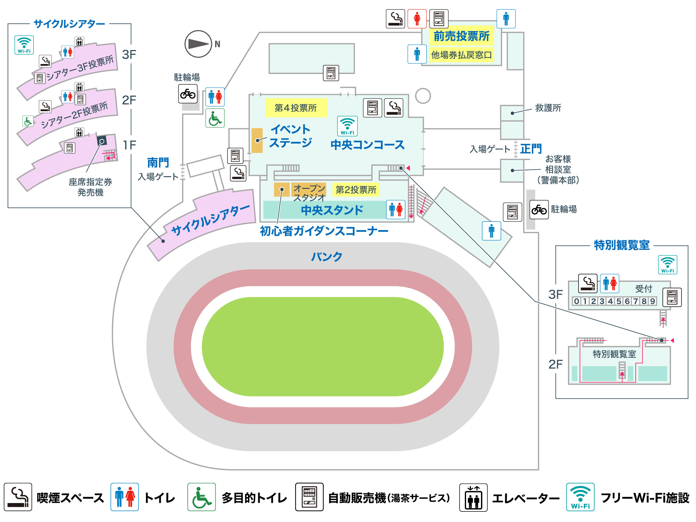場内マップ